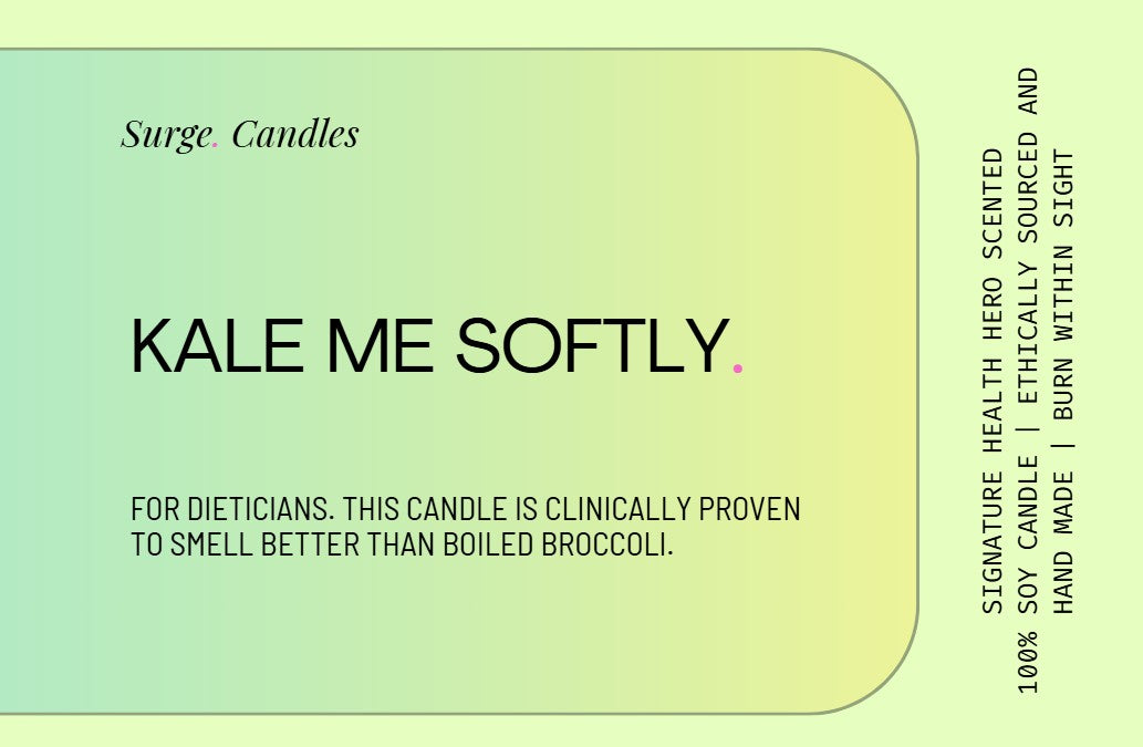 Kale Me Softly for Dieticians