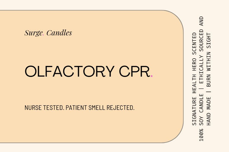 Olfactory CPR for Nurses